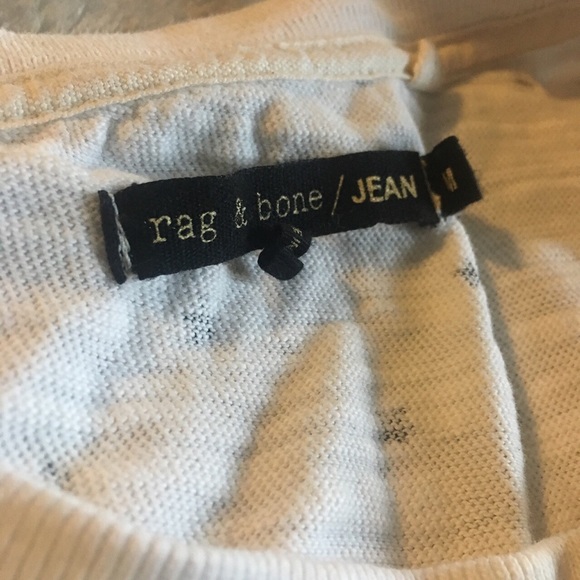 Rag & Bone Graphic Print Crewneck Tee - Picture 3 of 4